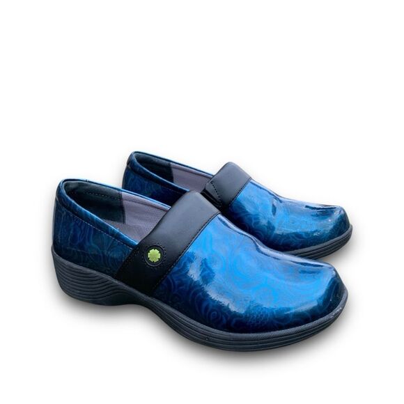 Dansko Work Wonders Women's Size 37 US 7 Blue Nursing Shoes Clogs Slip On - Picture 1 of 16